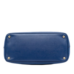 Large Saffiano Lux Galleria Satchel