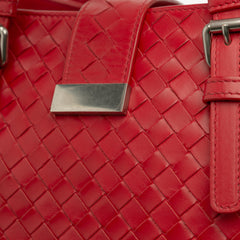 Small Nappa Intrecciato Roma Satchel