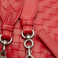 Small Nappa Intrecciato Roma Satchel