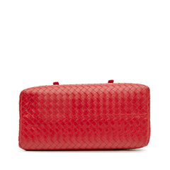 Small Nappa Intrecciato Roma Satchel