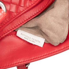Small Nappa Intrecciato Roma Satchel