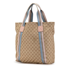 GG Canvas Web Tote