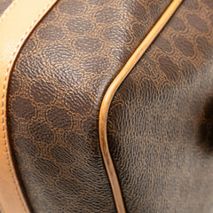 Macadam Coated Canvas Boston Bag
