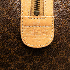 Macadam Coated Canvas Boston Bag