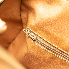 Macadam Coated Canvas Boston Bag