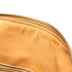 Macadam Coated Canvas Boston Bag