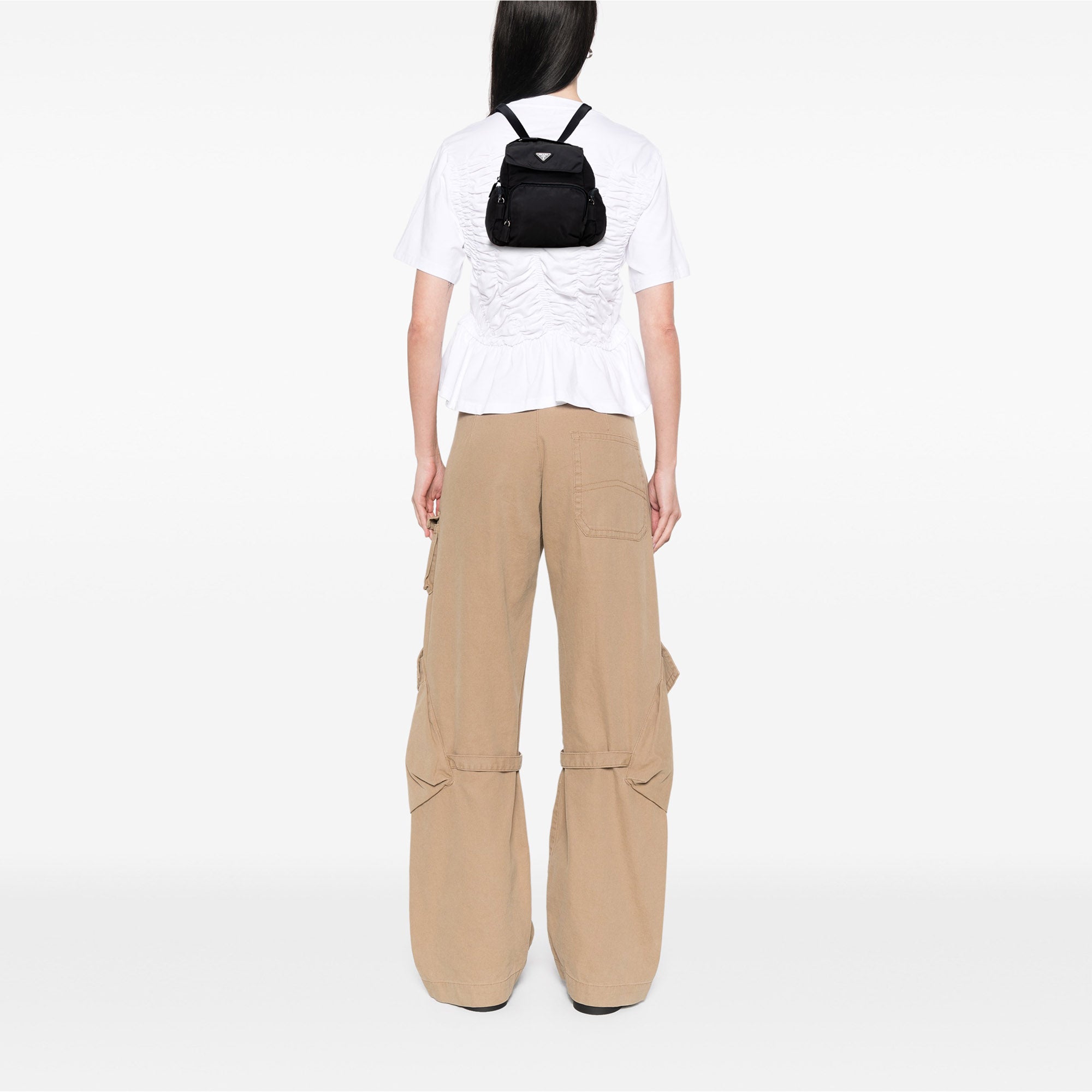 Mini Tessuto Backpack