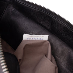 Bicolor Leather Intrecciato Tote