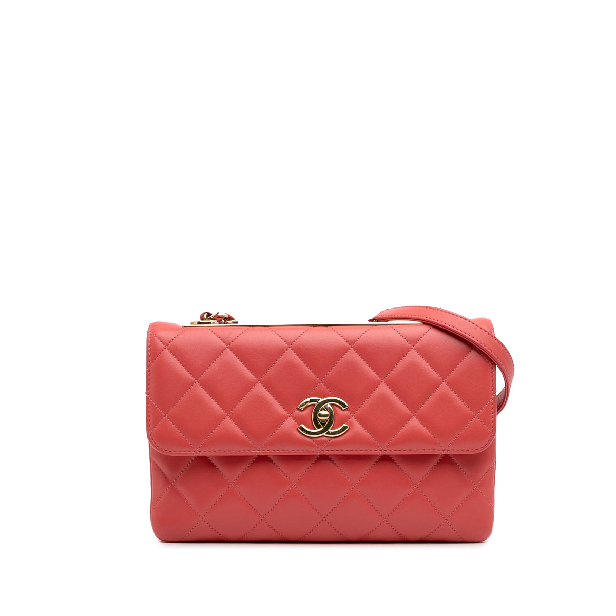 Quilted Lambskin Trendy CC Flap