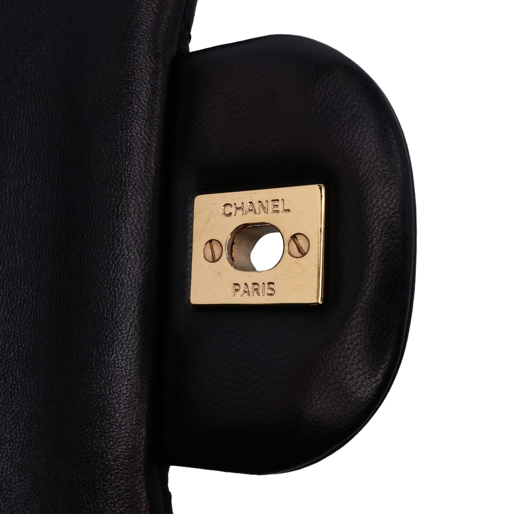 Jumbo Classic Lambskin Double Flap