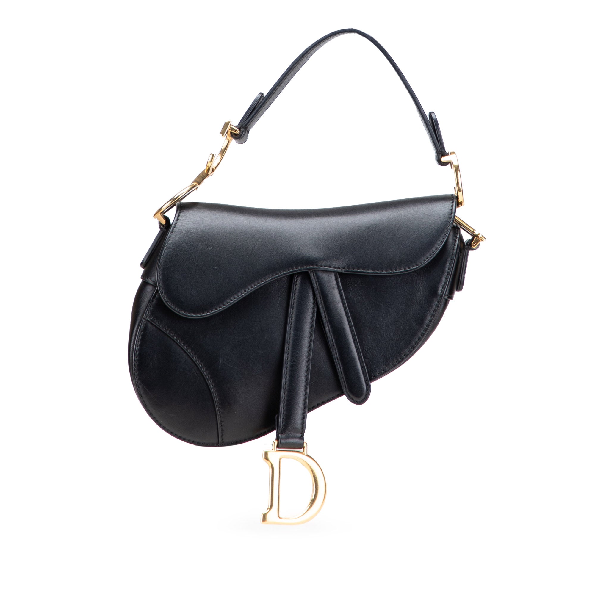Mini Leather Saddle Bag