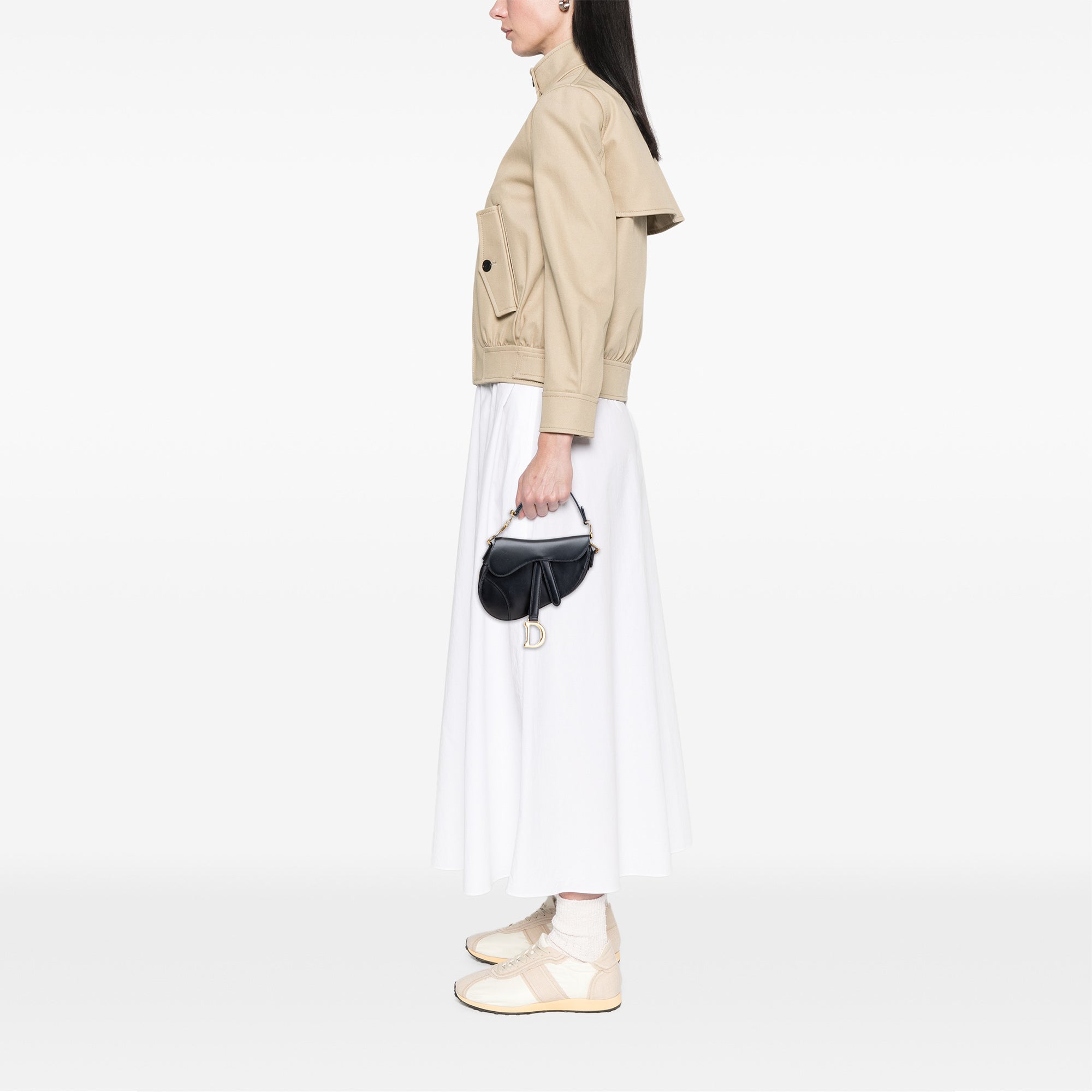 Mini Leather Saddle Bag