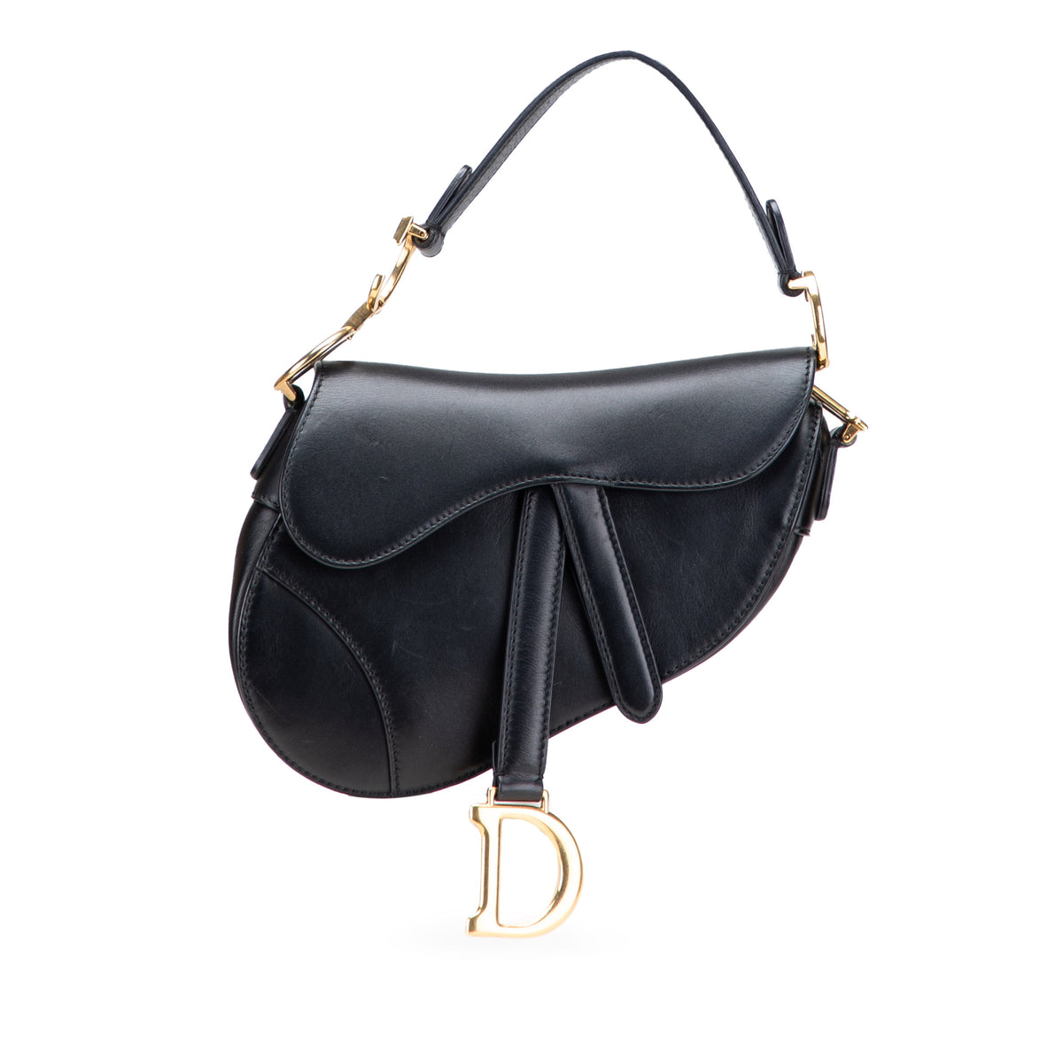 Mini Leather Saddle Bag