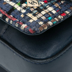 CC Multicolor Tweed Double Flap