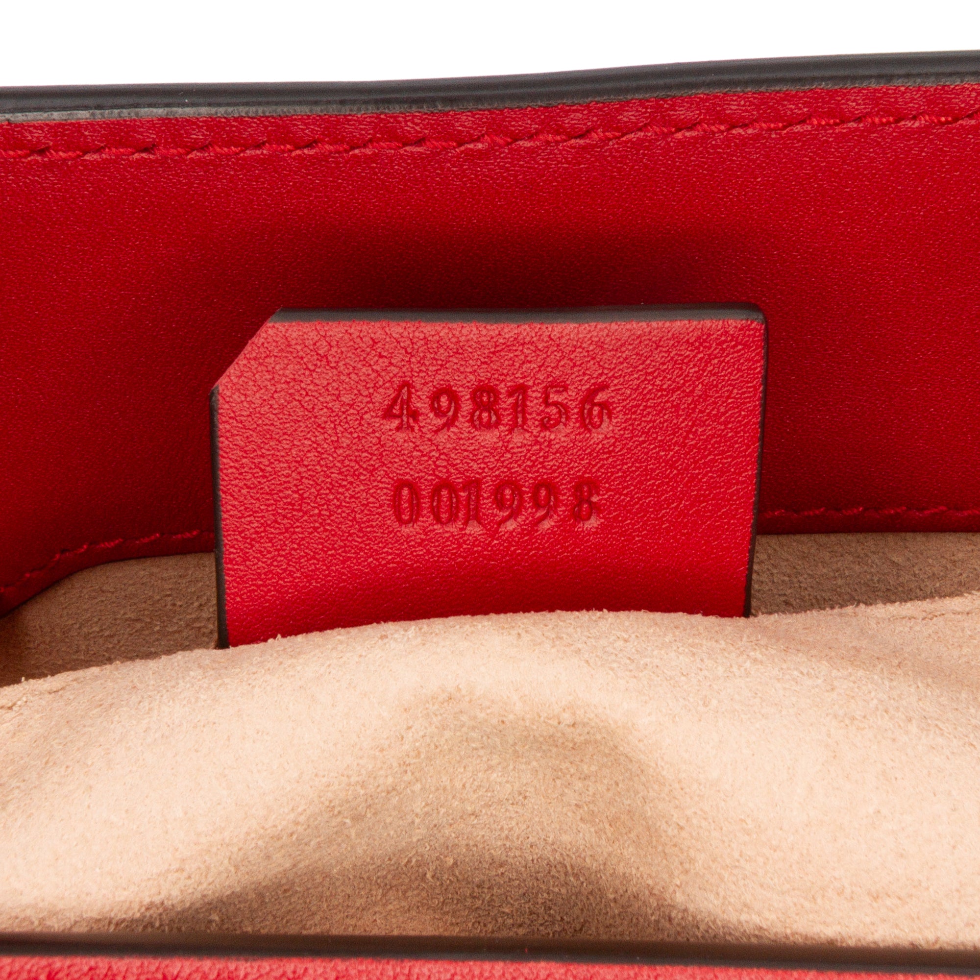 Small Guccissima Padlock Tote