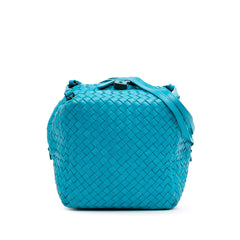 Nappa Intrecciato Cube Crossbody