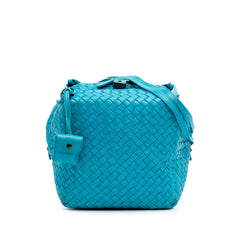 Nappa Intrecciato Cube Crossbody