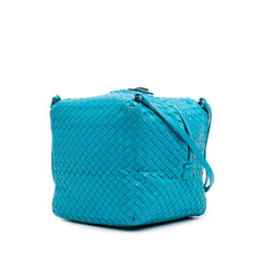 Nappa Intrecciato Cube Crossbody