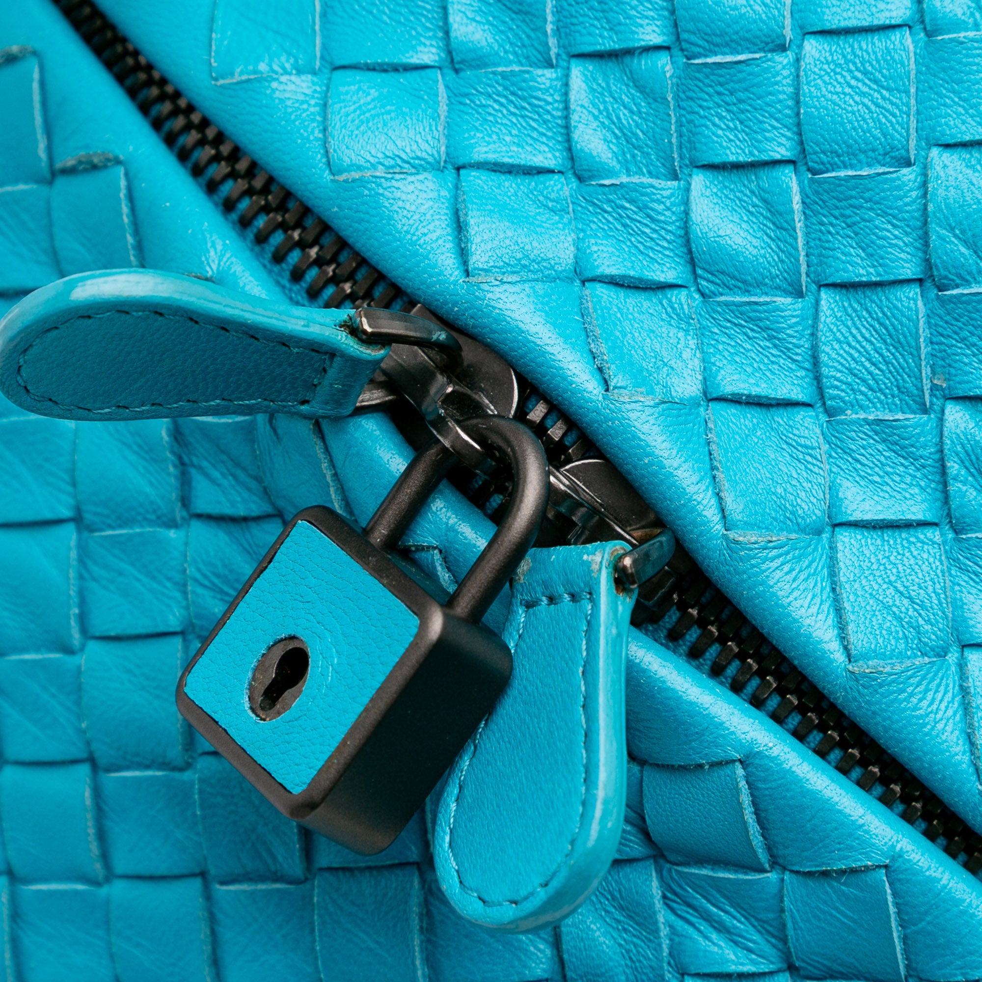 Nappa Intrecciato Cube Crossbody