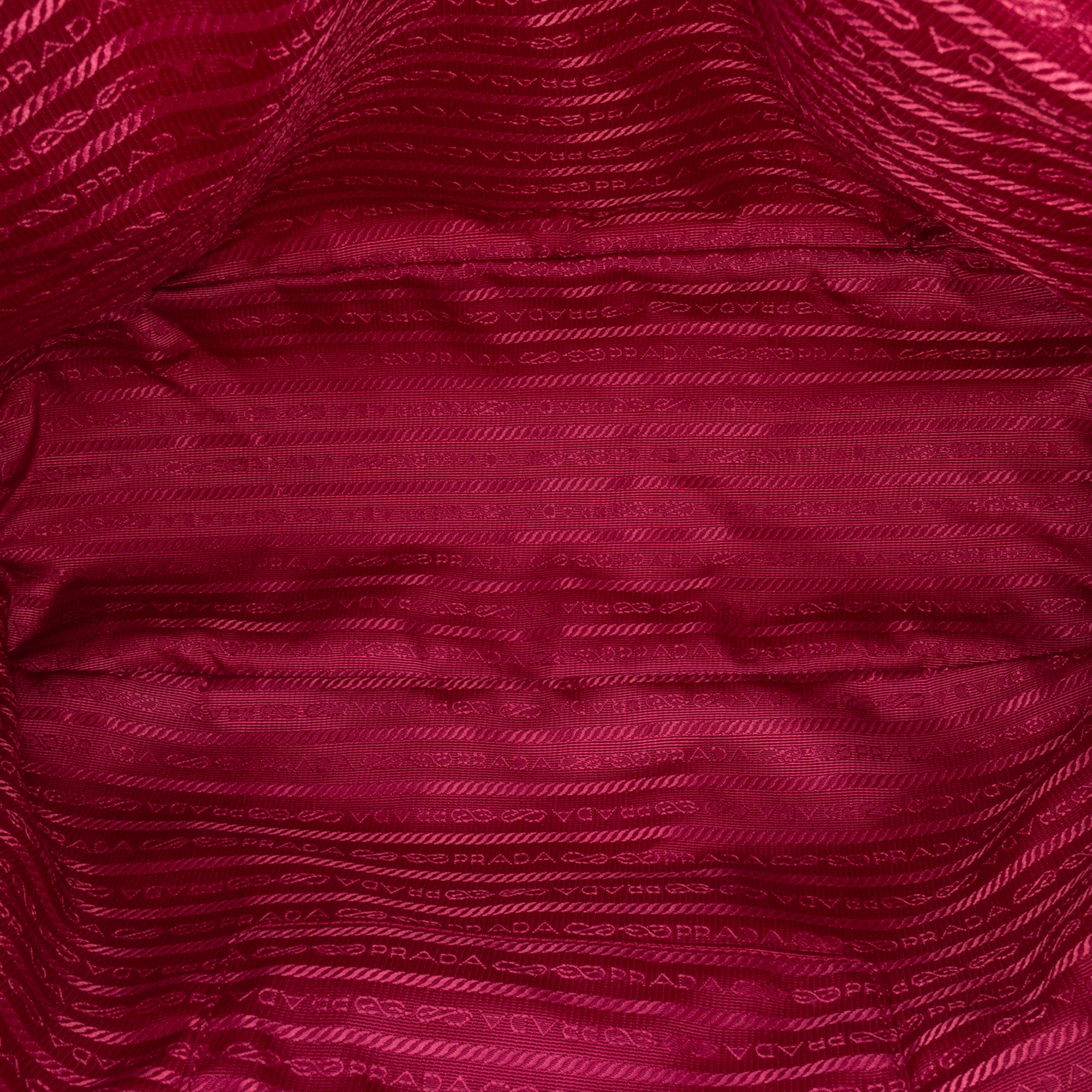 Saffiano Trimmed Tessuto Satchel