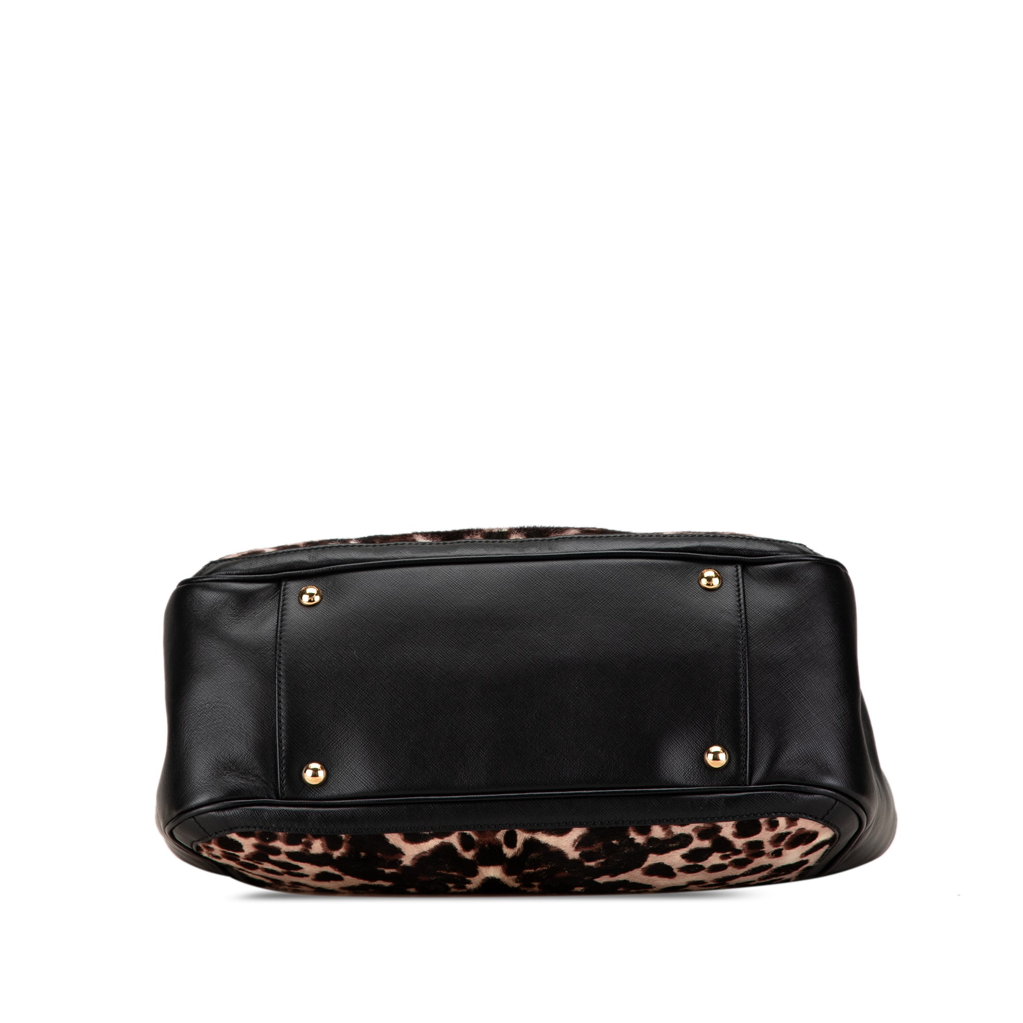 Pony Hair Leopard Print Betulla Tote