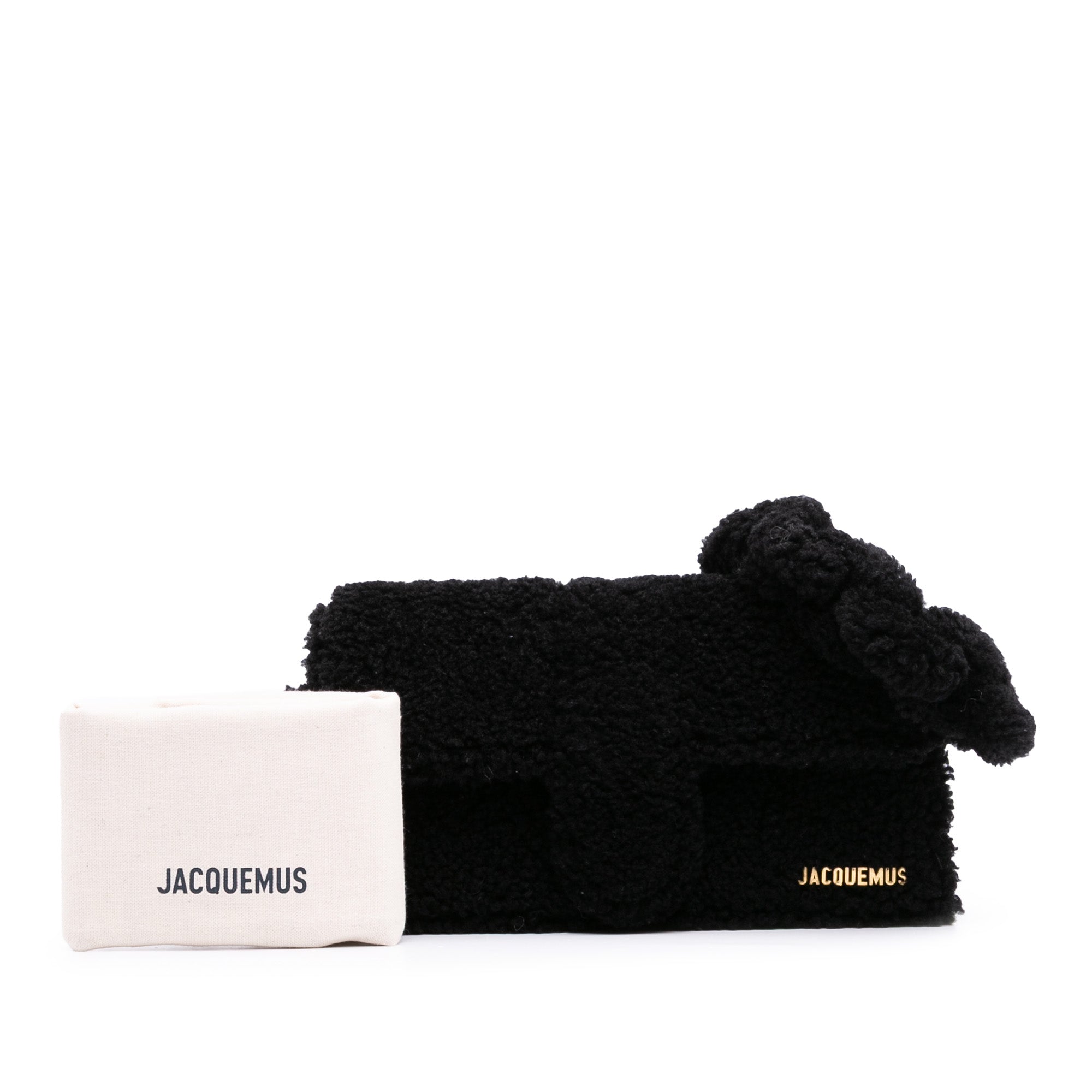 Shearling Le Bambidou Shoulder Bag
