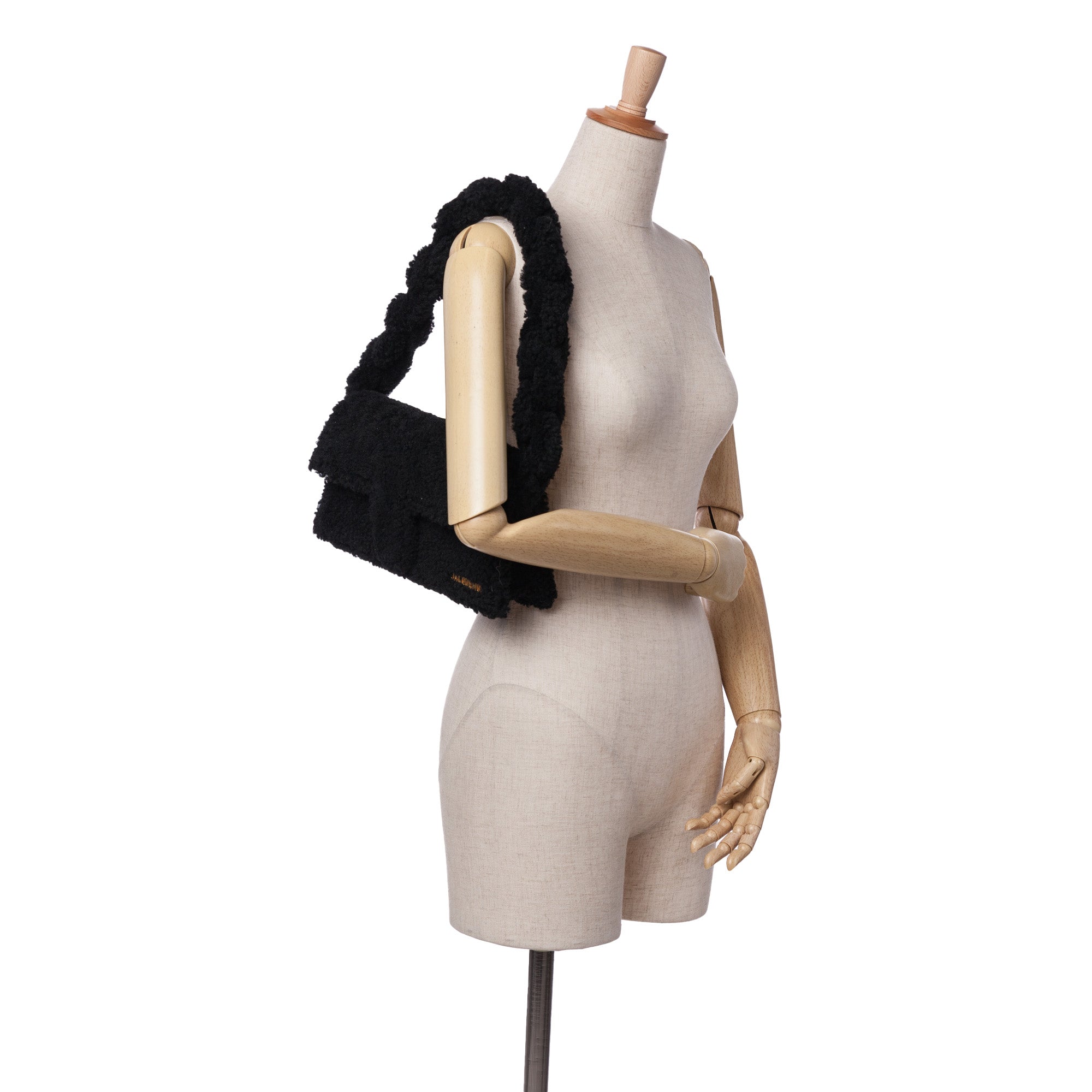 Shearling Le Bambidou Shoulder Bag