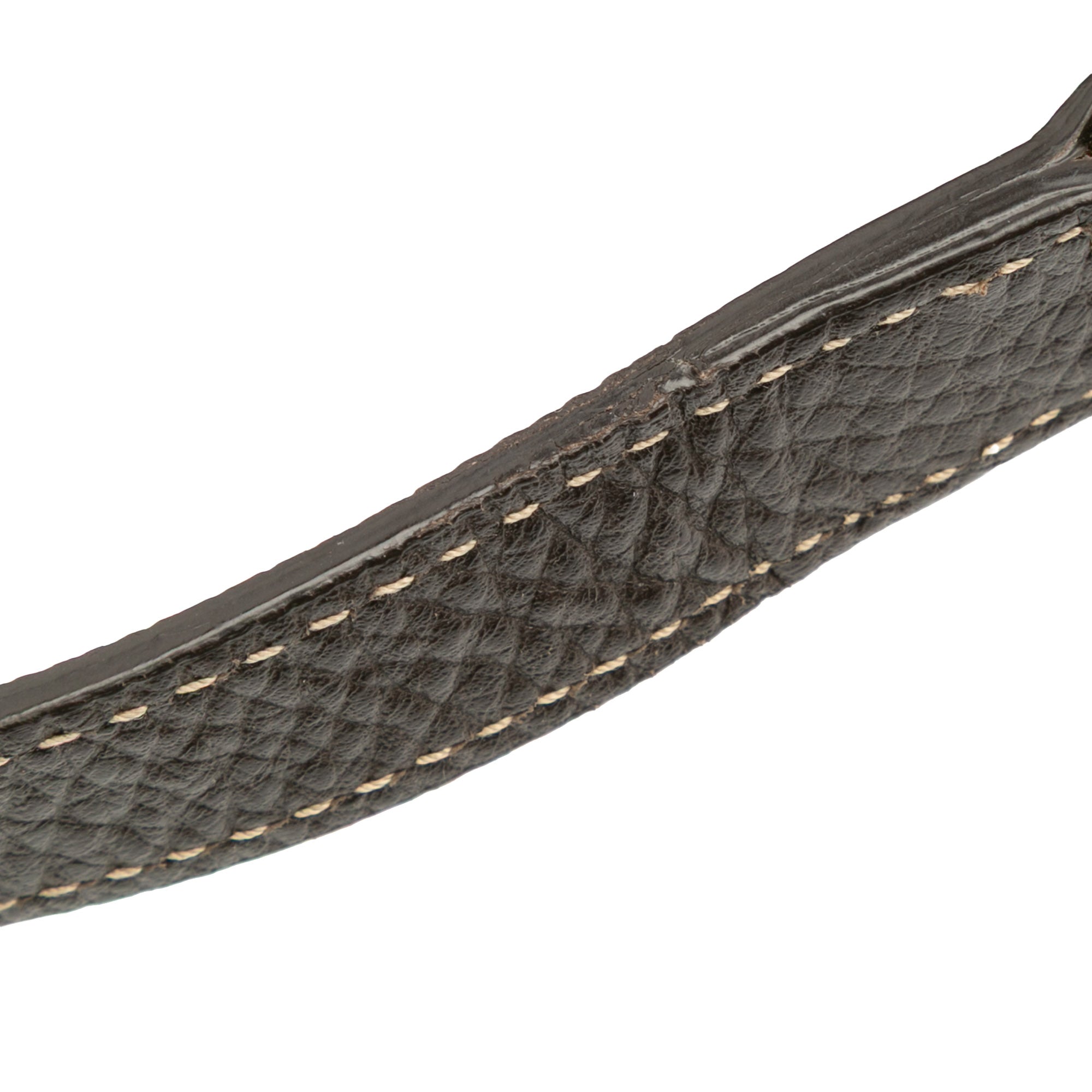 Large GG Crystal Half Moon Crossbody