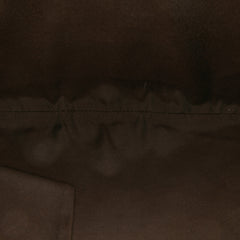 Large GG Crystal Half Moon Crossbody