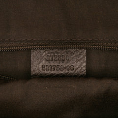 Large GG Crystal Half Moon Crossbody