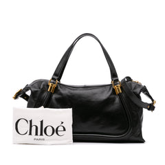 Shiny Calfskin Paraty 24 Satchel