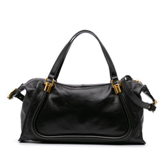 Shiny Calfskin Paraty 24 Satchel