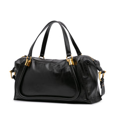 Shiny Calfskin Paraty 24 Satchel