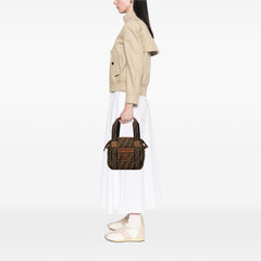 Zucca Canvas FF Handbag