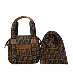 Zucca Canvas FF Handbag