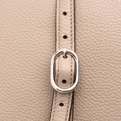 Large Leather Bamboo Daily Satchel