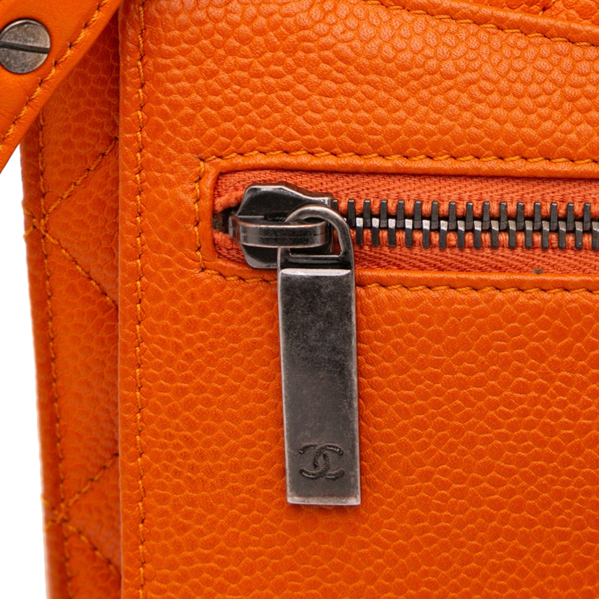 Quilted Caviar Retro Class Flap