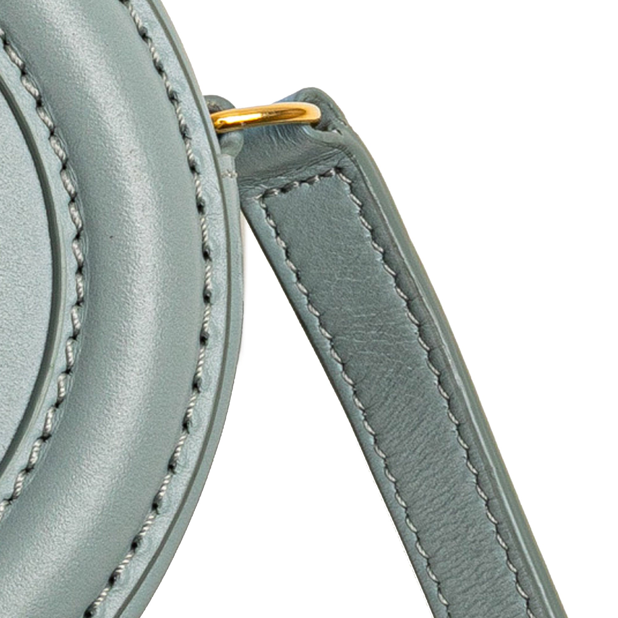 Small Calfskin Cuir Triomphe Oval Crossbody