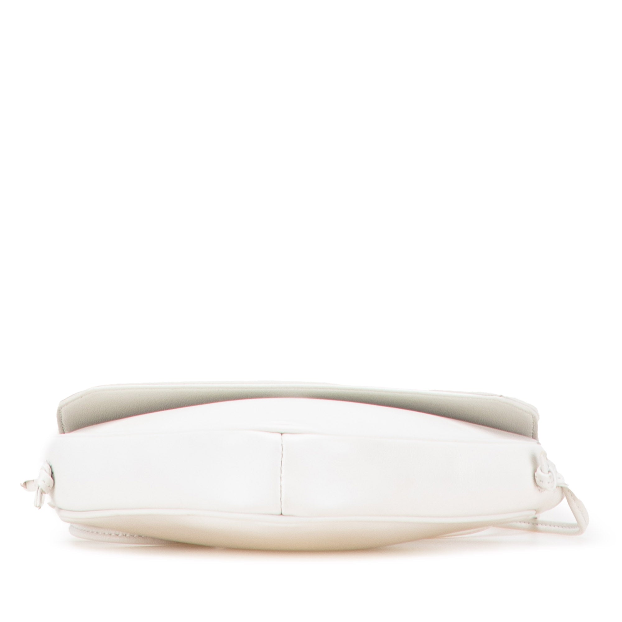Smooth Calfskin Logo Triangle Crossbody