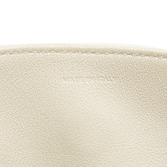Smooth Calfskin Logo Triangle Crossbody