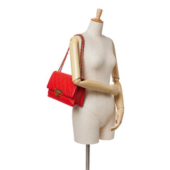Large Quilted Lambskin Golden Class Flap