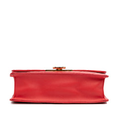 Large Quilted Lambskin Golden Class Flap