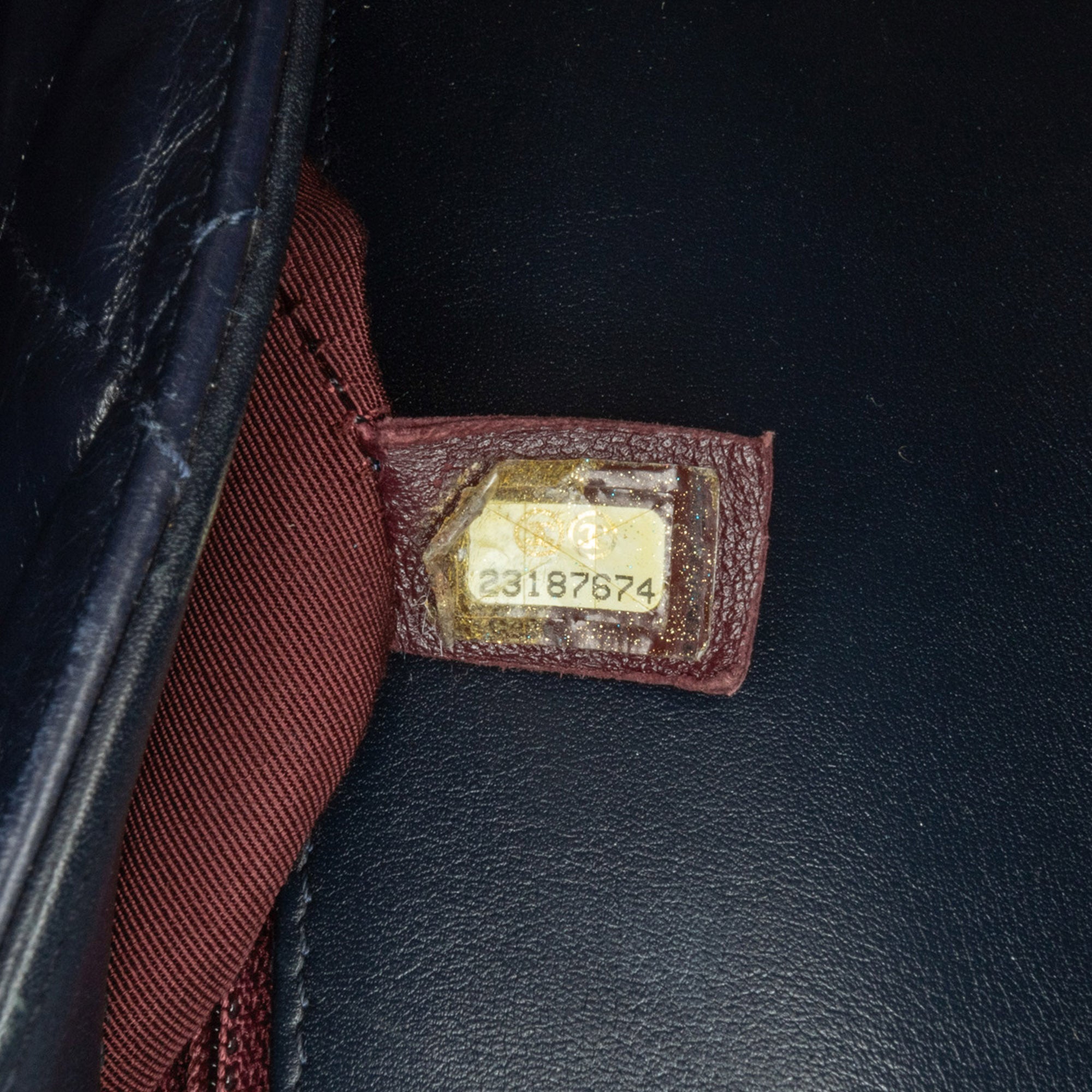 Small Lambskin Gold Bar Top Handle Flap_6