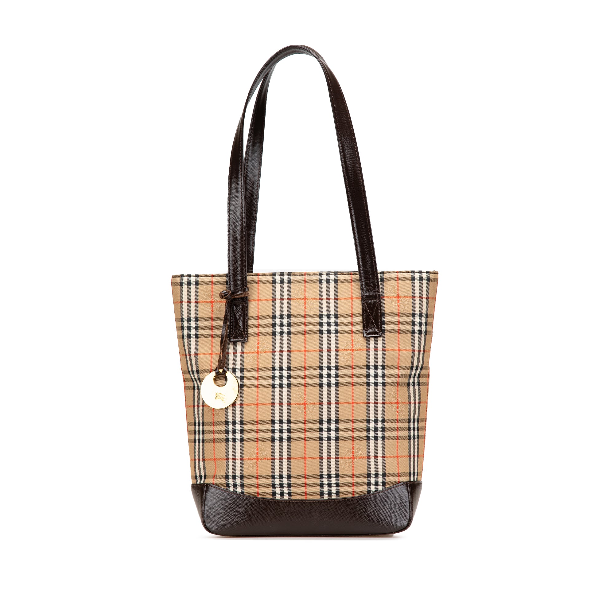 Haymarket Check Canvas Tote