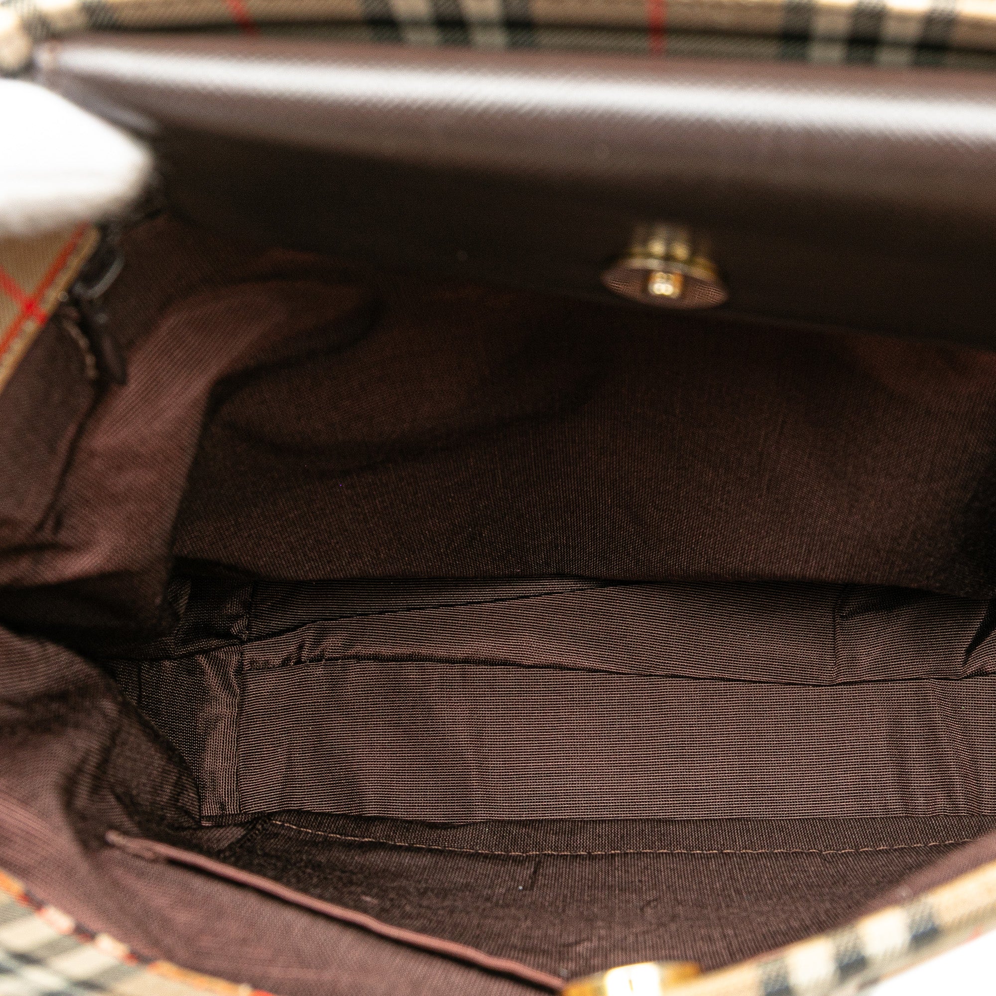 Haymarket Check Canvas Tote