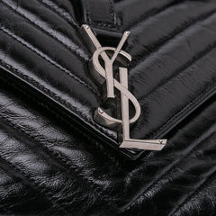 Medium Crinkled Calfskin Punk Chain Bag
