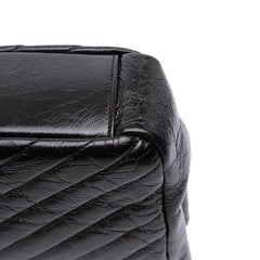 Medium Crinkled Calfskin Punk Chain Bag