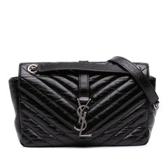 Medium Crinkled Calfskin Punk Chain Bag