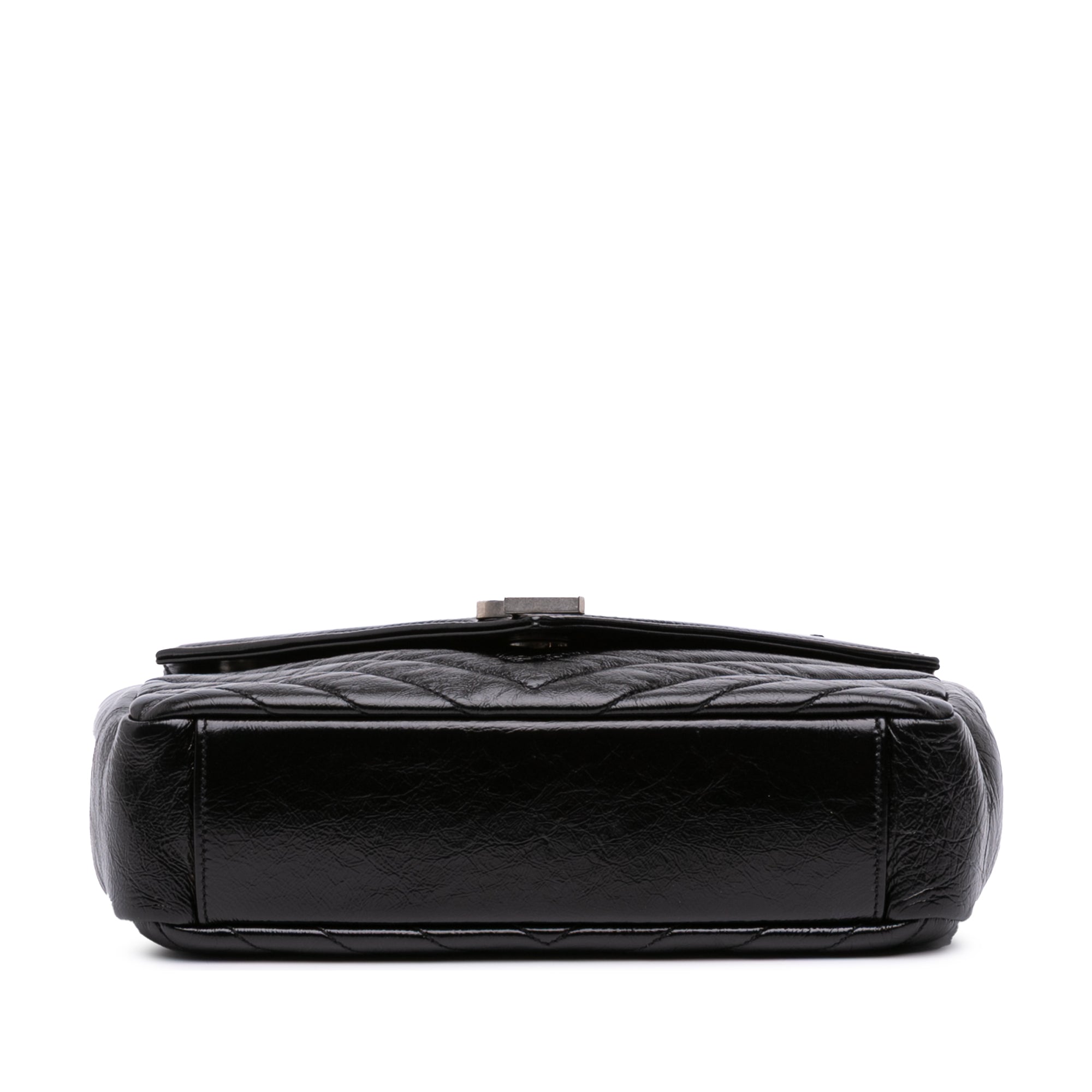 Medium Crinkled Calfskin Punk Chain Bag