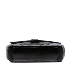 Medium Crinkled Calfskin Punk Chain Bag